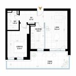 Apartament cu 2 Camere Tip 3 - B1S1 - Drumul Taberei Residence - Apartamente de vanzare Bucuresti - Suprafata utila totala - 70.05 mp