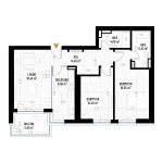 Apartament cu 3 Camere Tip 7 - B1S1 - Drumul Taberei Residence - Apartamente de vanzare Bucuresti - Suprafata utila totala - 81.50 mp