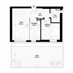 Apartament cu 2 Camere Tip 4 - B2 - Drumul Taberei Residence - Apartamente de vanzare Bucuresti - Suprafata utila totala - 56.76 mp