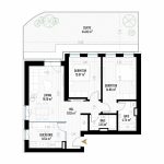 Apartament cu 3 Camere Tip 1 - B2 - Drumul Taberei Residence - Apartamente de vanzare Bucuresti - Suprafata utila totala - 71.55 mp