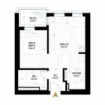 Apartament Studio Tip 3 - B1S2 - Drumul Taberei Residence - Apartamente de vanzare Bucuresti - Suprafata utila totala - 59.62 mp